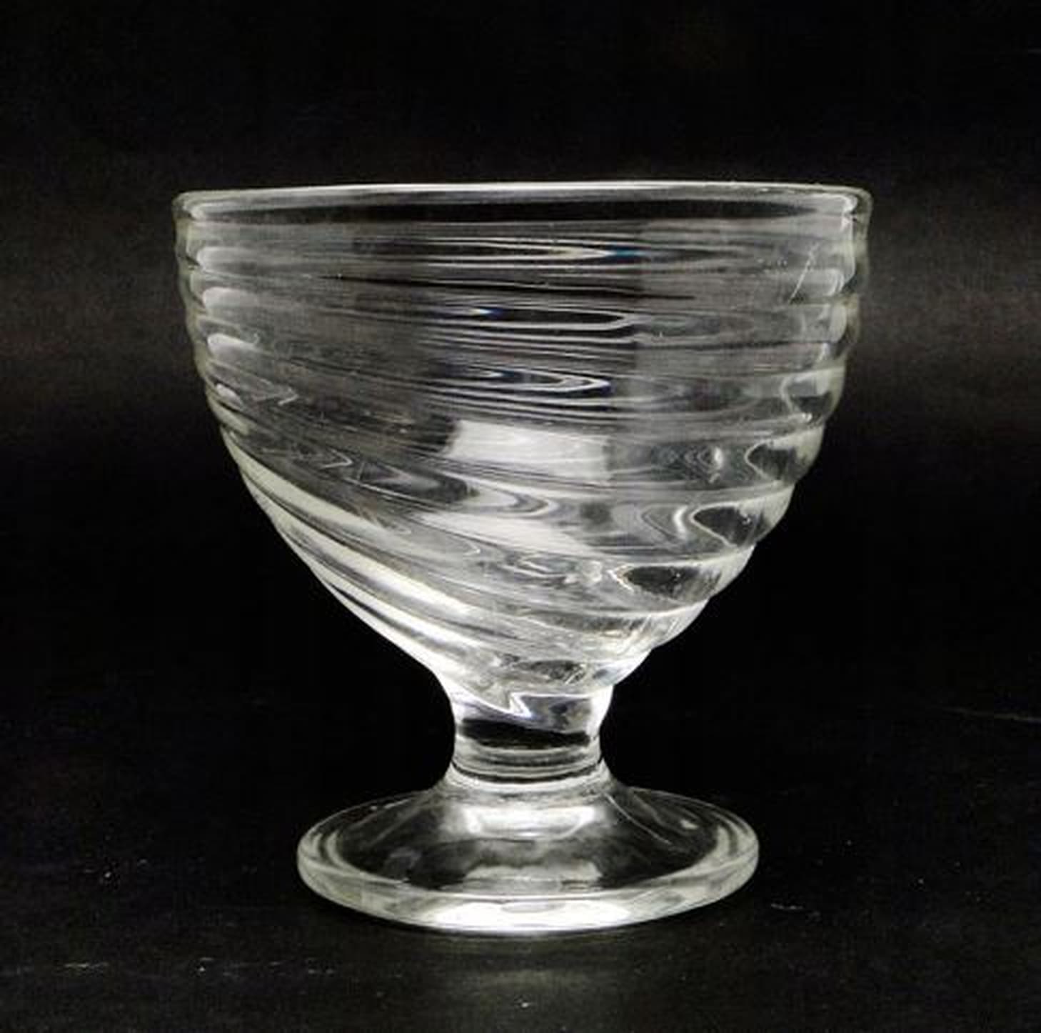 Cukiernica Modernizm, szkło transparentne, Ząbkowice, Polska, lata 70. - 187168