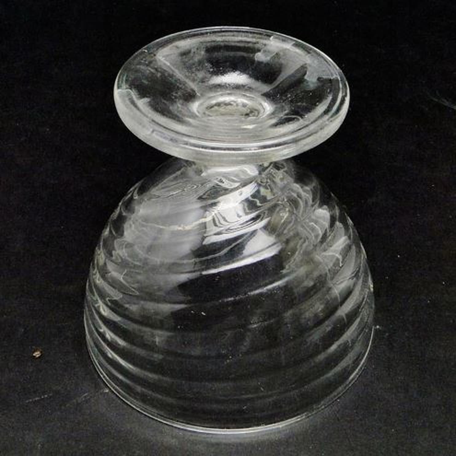 Cukiernica Modernizm, szkło transparentne, Ząbkowice, Polska, lata 70. - 187167