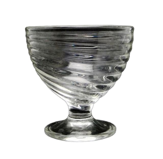 Cukiernica Modernizm, szkło transparentne, Ząbkowice, Polska, lata 70. - WYMIARY