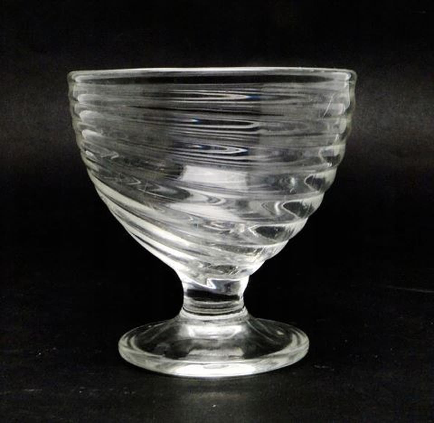 Cukiernica Modernizm, szkło transparentne, Ząbkowice, Polska, lata 70. - 187169