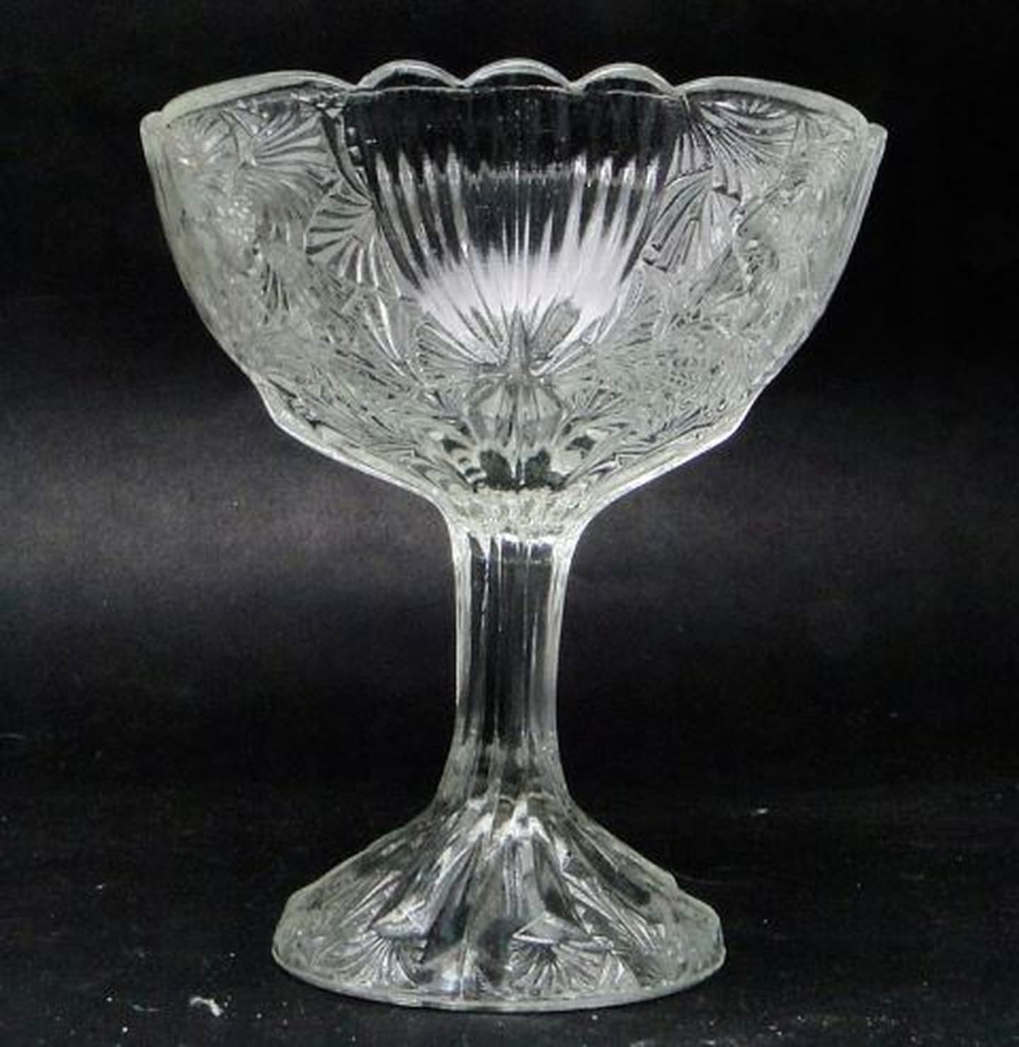 Cukiernica pucharowa, szkło, Ząbkowice, Polska, lata 70. - 187203