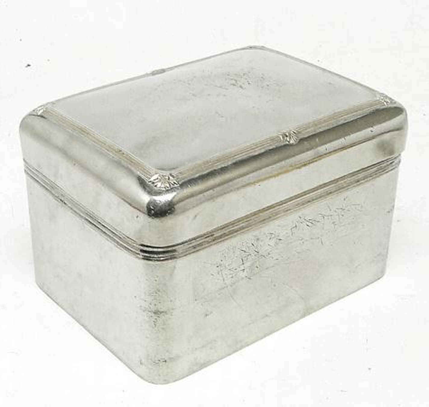 Cukiernica Art Deco, mosiądz srebrzony, WMF, Niemcy, lata 20. - 187220