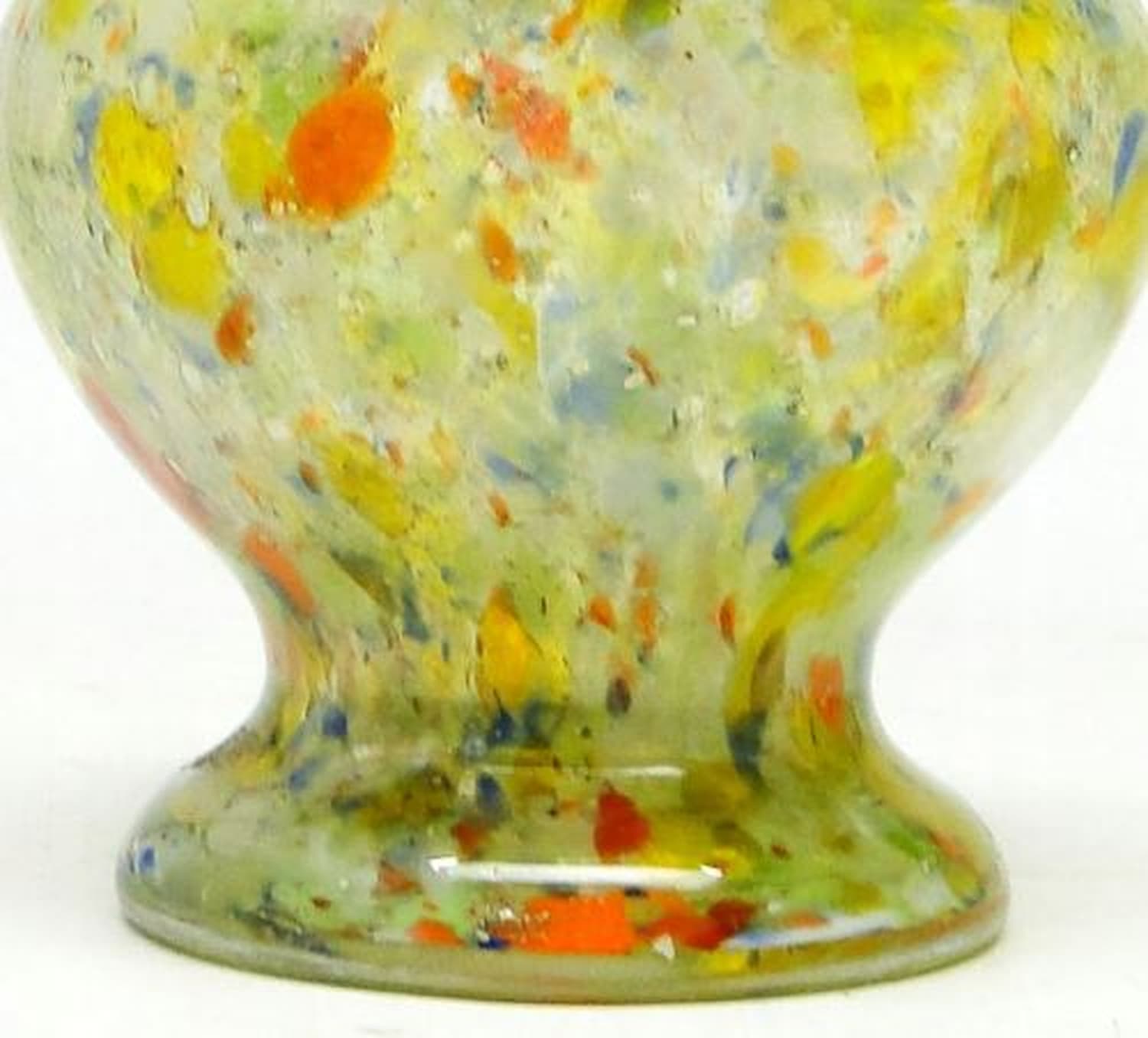 Pojemnik na biżuterię, mid-century modern, szkło, mosiądz, Czechosłowacja, lata 50. - 187232