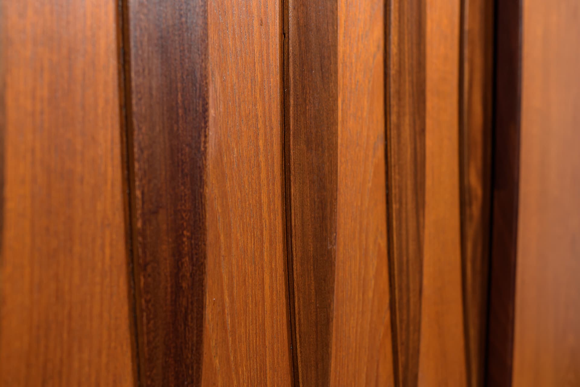 Komoda, teak brązowy jasny, Dania, lata 60. - 187262