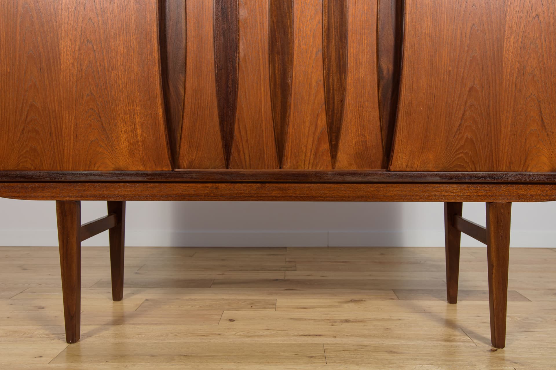 Komoda, teak brązowy jasny, Dania, lata 60. - 187261