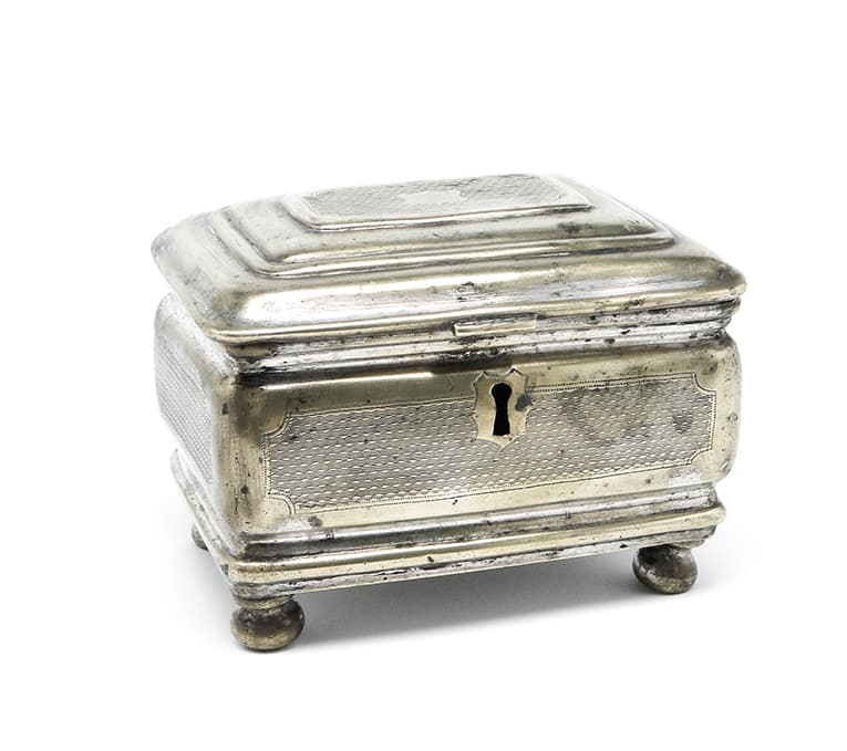 Cukiernica, Eklektyzm, mosiądz srebrzony, Polska, XIX w. - 187295