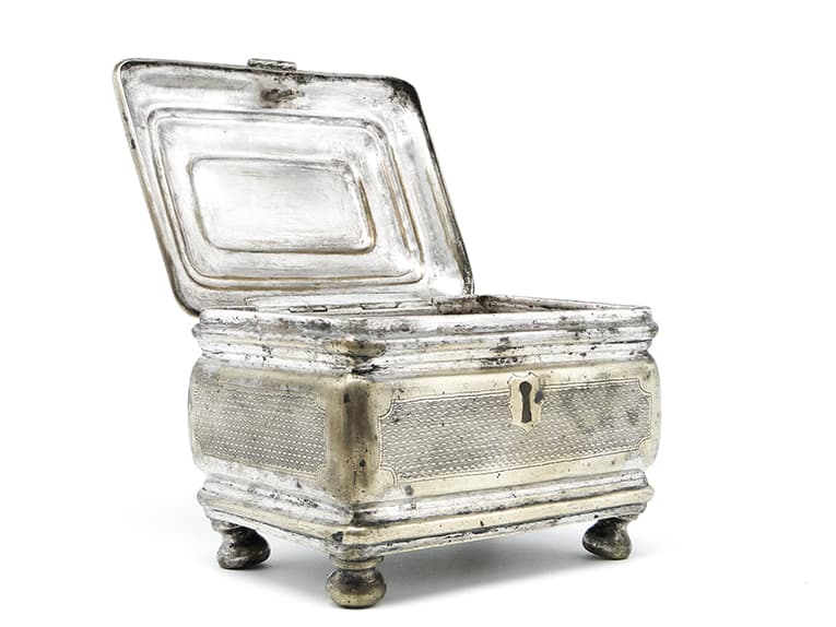 Cukiernica, Eklektyzm, mosiądz srebrzony, Polska, XIX w. - 187299