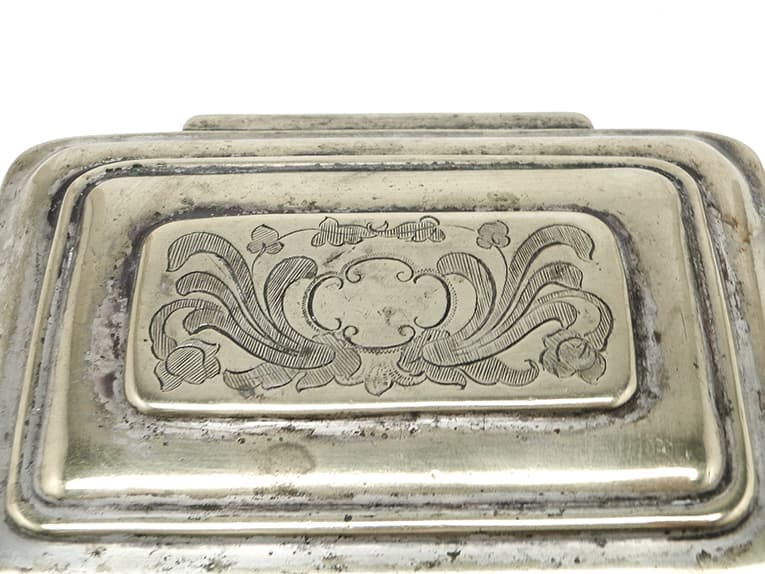 Cukiernica Eklektyzm, mosiądz srebrzony, Polska, XIX w. - 187321