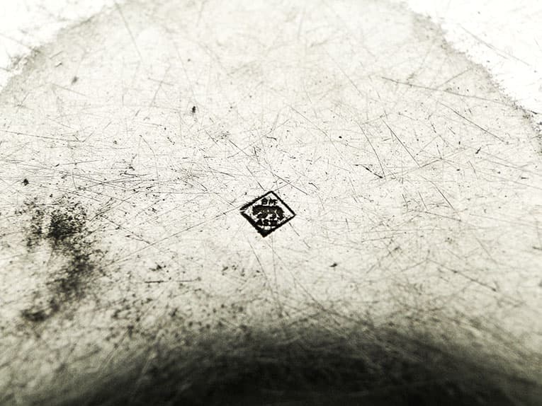 Cukiernica koszyczkowa, mosiądz srebrzony, Niemcy, lata 20. - 187364