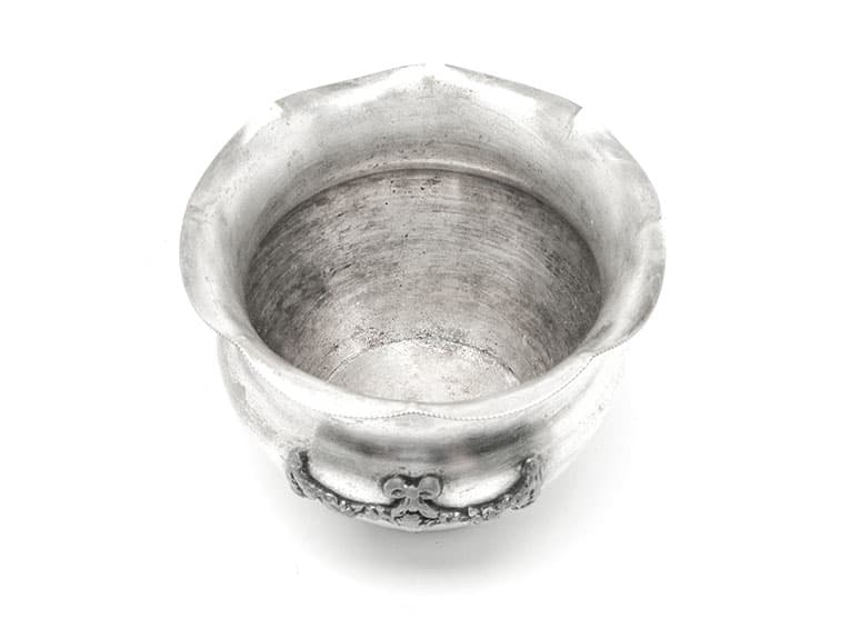 Cukiernica, Art Nouveau, mosiądz srebrzony, Polska, lata 20. - 187386