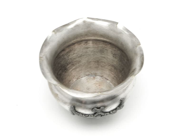 Cukiernica, Art Nouveau, mosiądz srebrzony, Polska, lata 20. - 187382