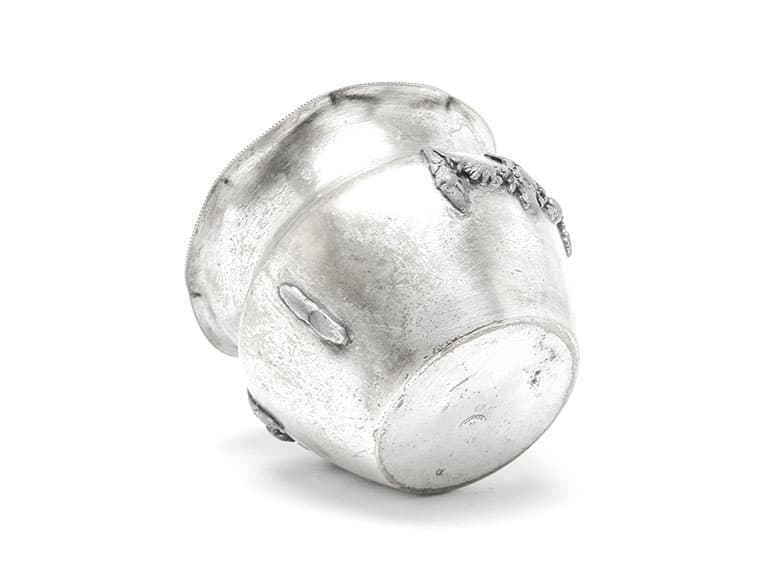 Cukiernica, Art Nouveau, mosiądz srebrzony, Polska, lata 20. - 187383