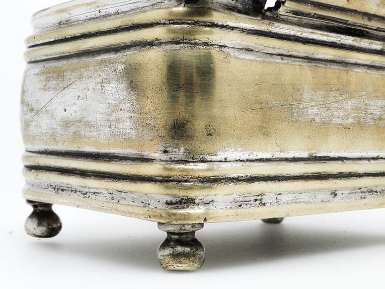 Cukiernica, eklektyzm, mosiądz srebrzony, Bracia Henneberg, Polska, XIX w. - 187795