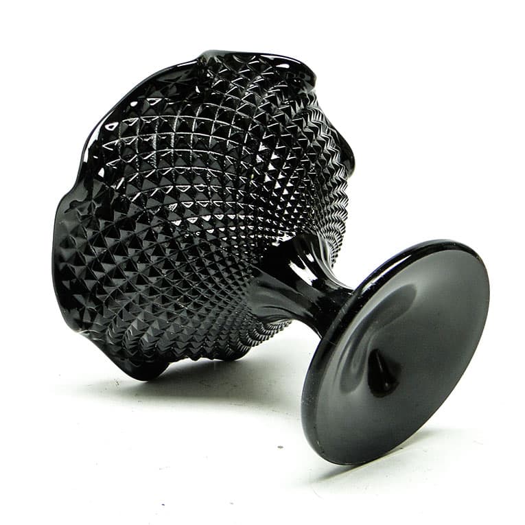 Cukiernica, New Postmodernizm, szkło hialitowe czarne, Ząbkowice, Polska, lata 70. - 188267