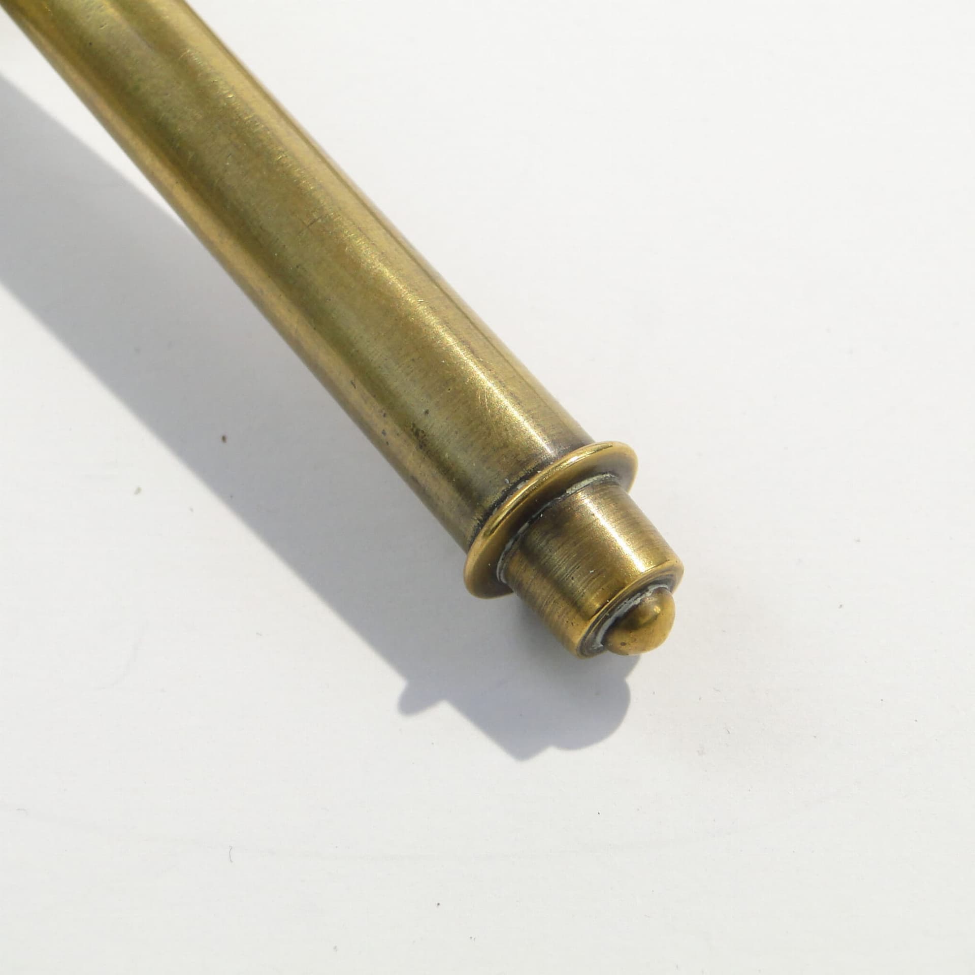 Neoclassical travel pen, dark brown, bronze, Russia, 19th century - 188327