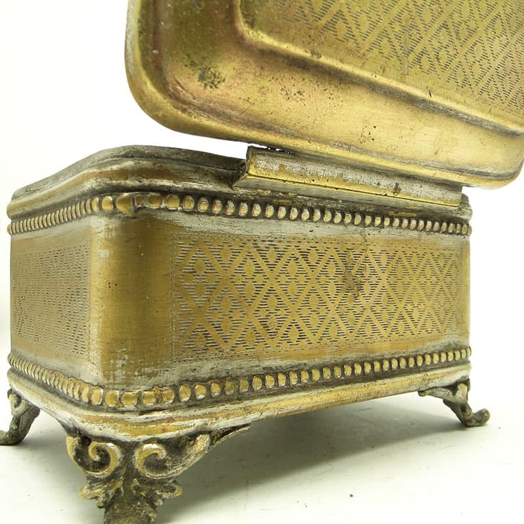 Cukiernica eklektyzm, mosiądz srebrzony, Polska, XIX w. - 188460