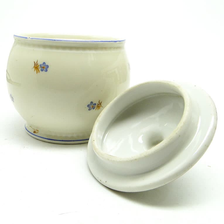 Cukiernica Art Deco, porcelana, Polska, lata 20. - 188489