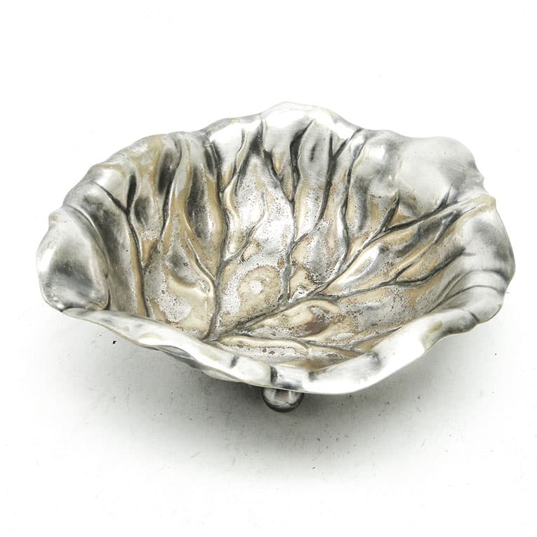 Cukiernica koszyczkowa, Secesja, mosiądz srebrzony, WMF, Niemcy, początek XX w.