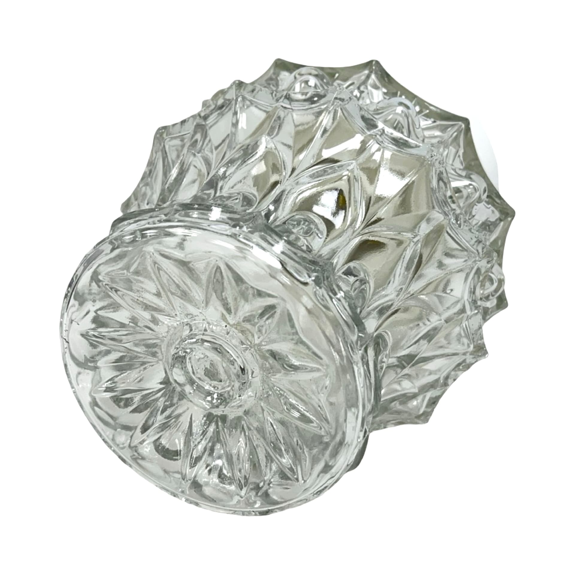 Kinkiet, transparentny, szkło, Czechosłowacja, lata 60. - 188575