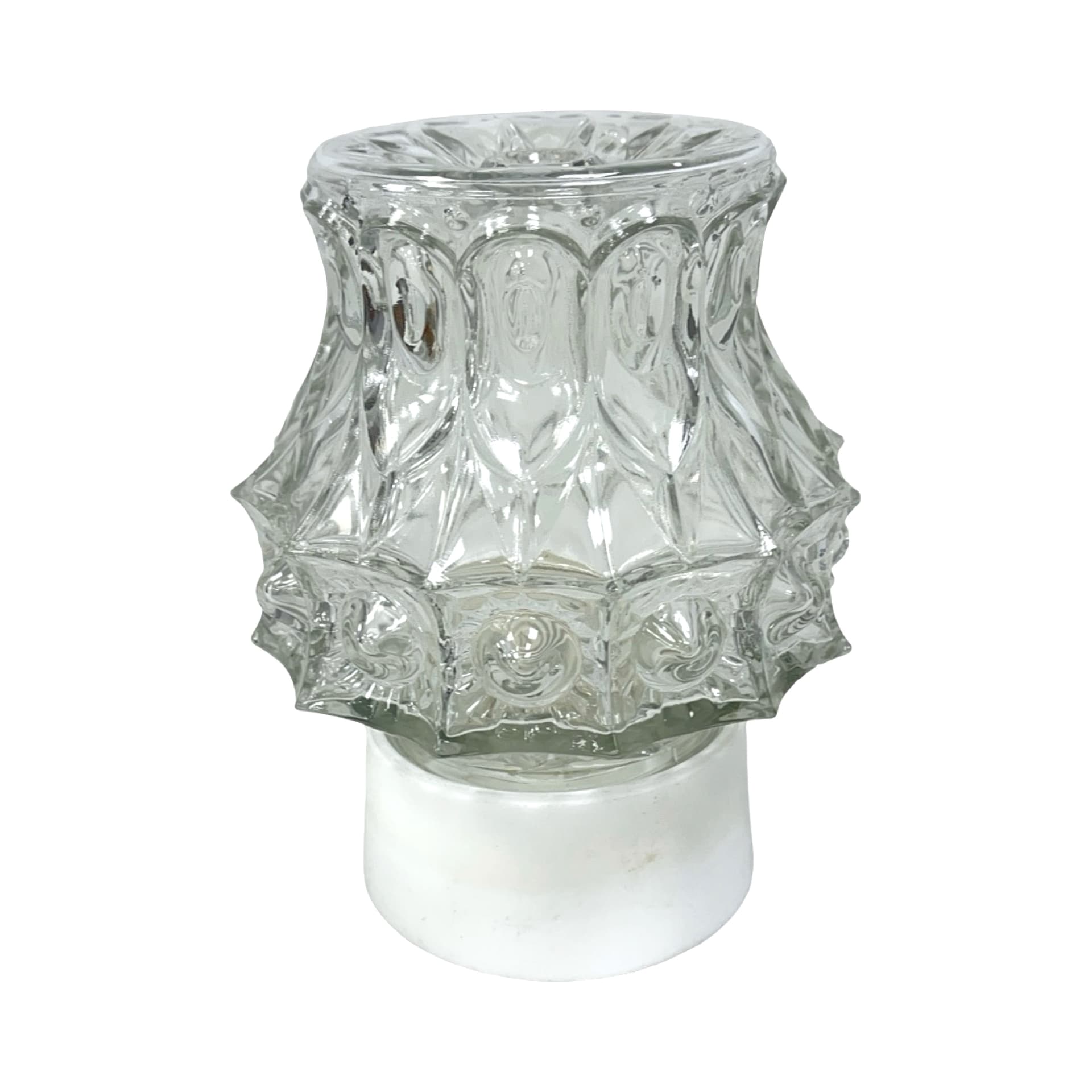 Kinkiet, transparentny, szkło, Czechosłowacja, lata 60. - 188579