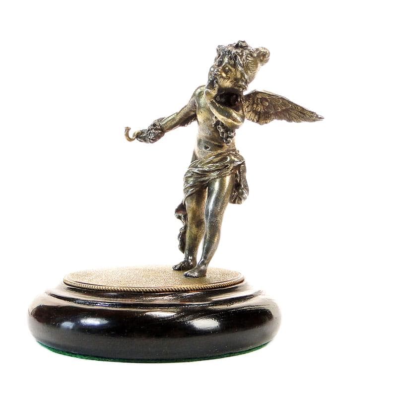 Postument na zegarek kieszonkowy, Art Nouveau, złoty, metal, Austria, XIX w. - 191017