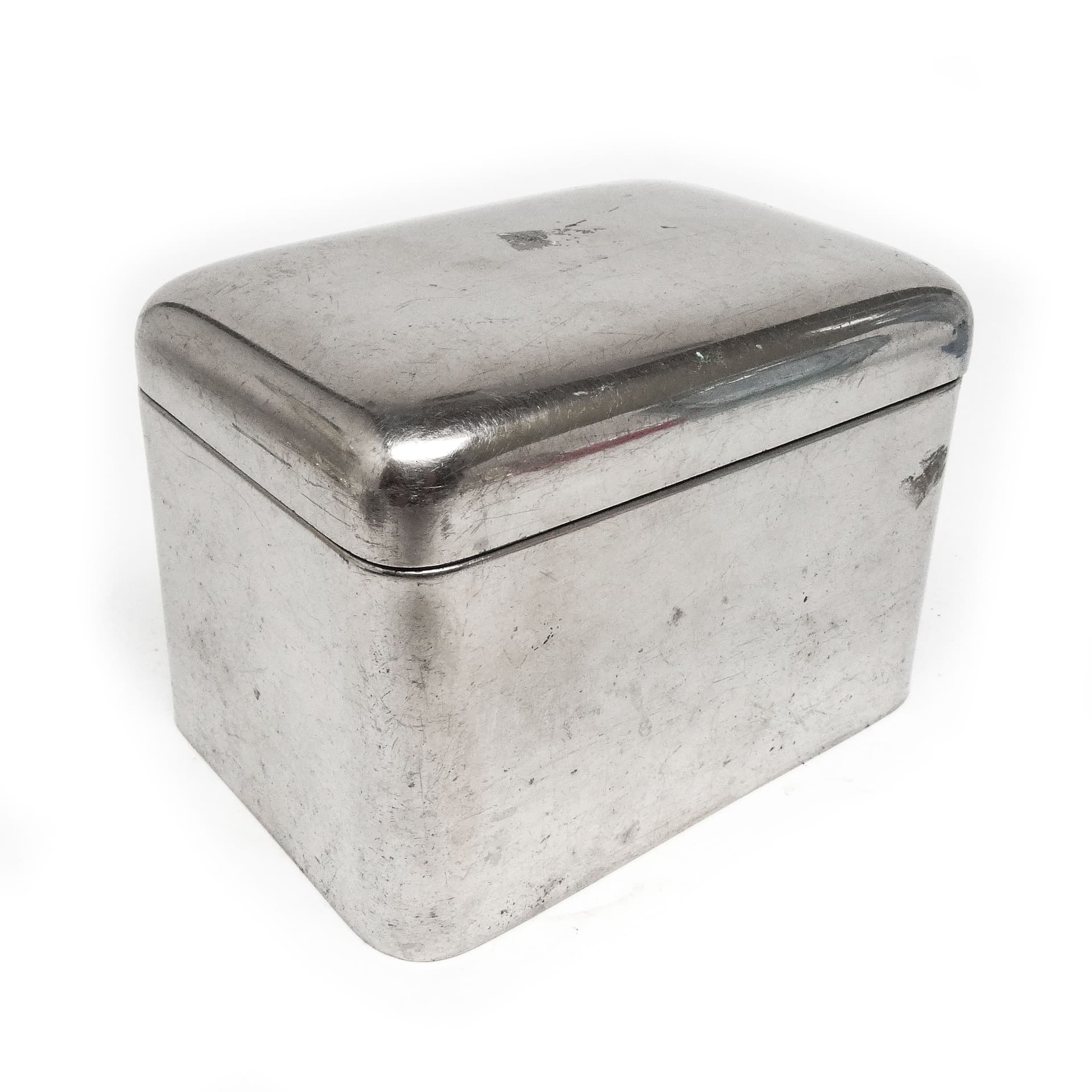 Cukiernica, Art Deco, mosiądz srebrzony, Niemcy, lata 20.