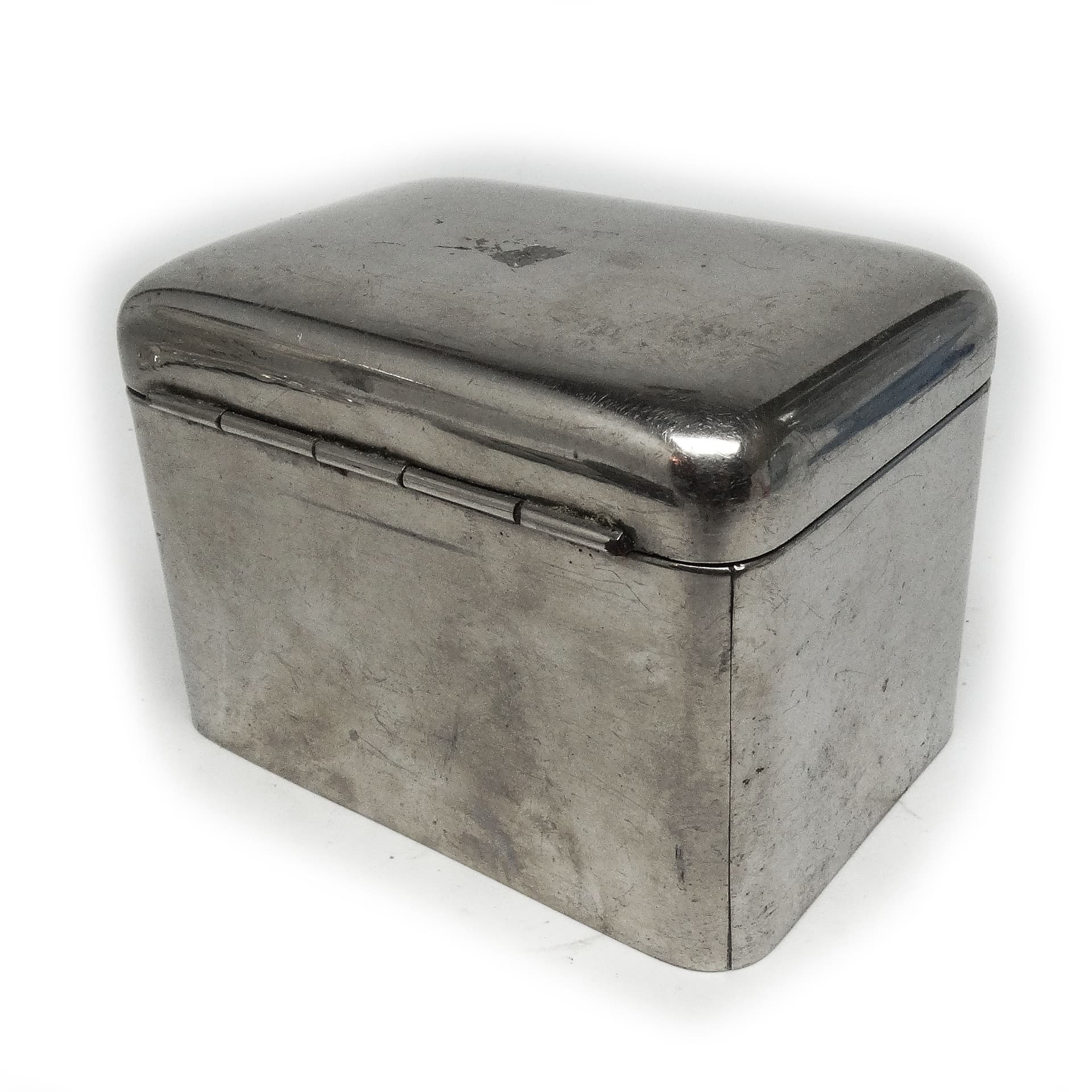 Cukiernica, Art Deco, mosiądz srebrzony, Niemcy, lata 20. - 188673