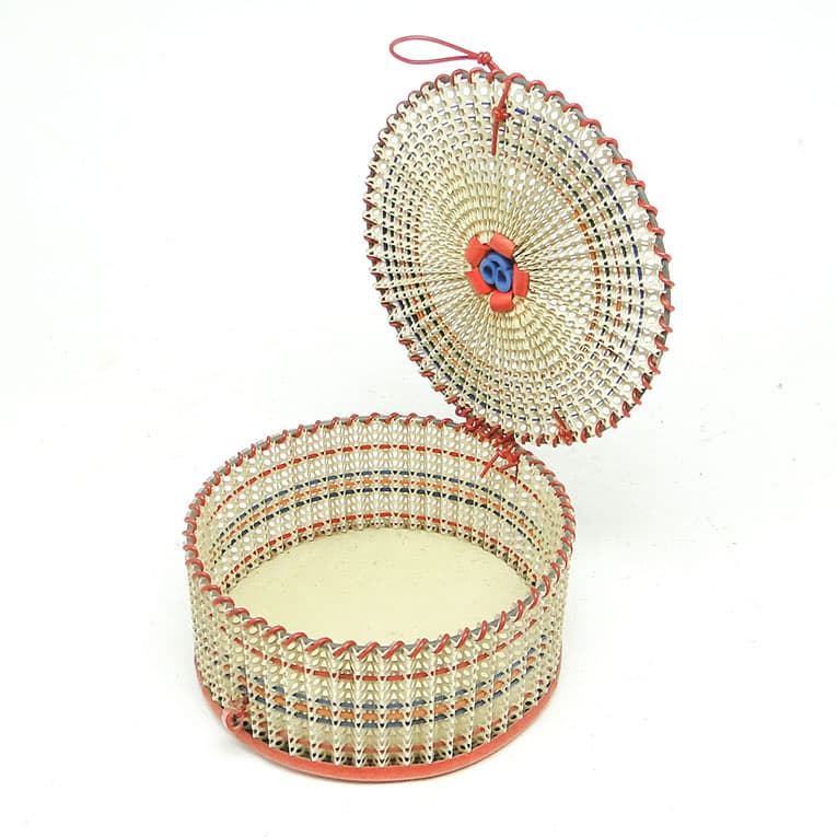 Trinket box, new look pop-art, plastic, Poland, 1950s. - 188728