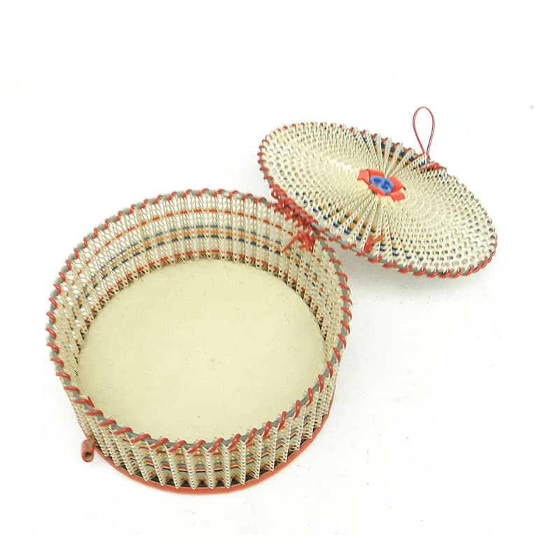 Trinket box, new look pop-art, plastic, Poland, 1950s. - 188726