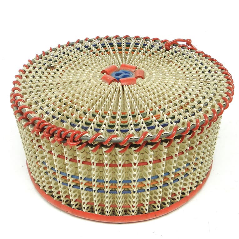 Trinket box, new look pop-art, plastic, Poland, 1950s. - 188724