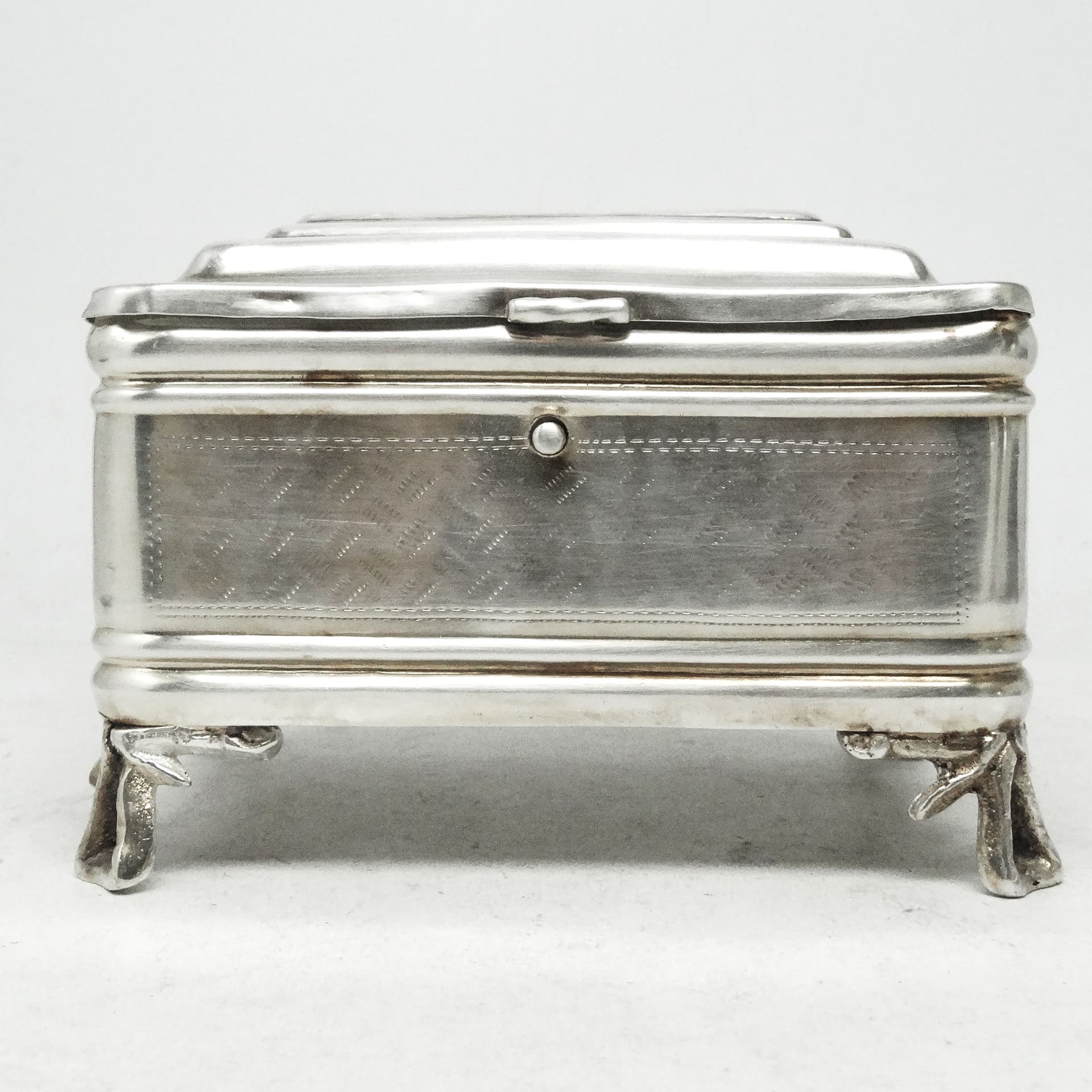 Cukiernica, Eklektyzm, mosiądz srebrzony, Polska, XIX w. - 188972