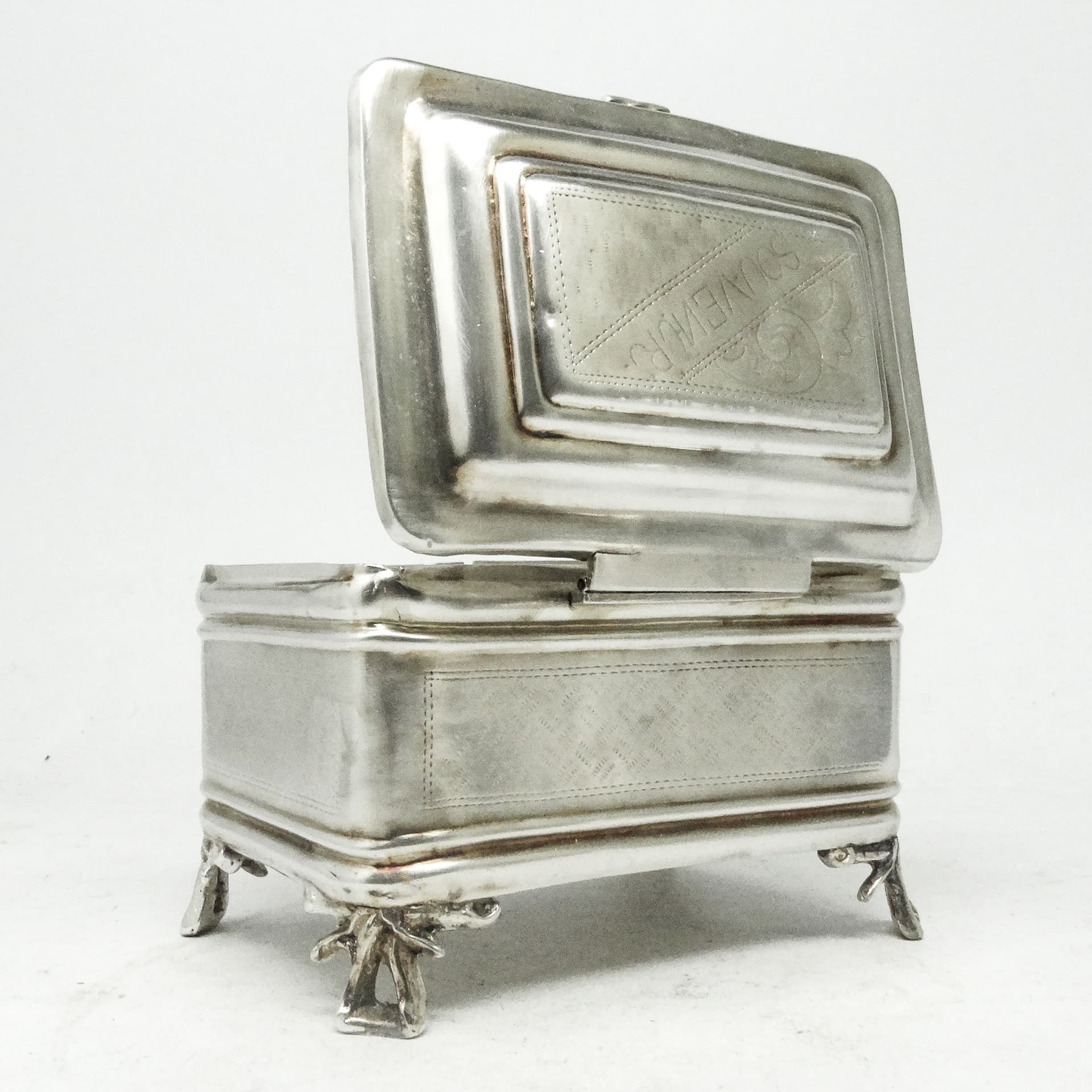 Cukiernica, Eklektyzm, mosiądz srebrzony, Polska, XIX w. - 188978