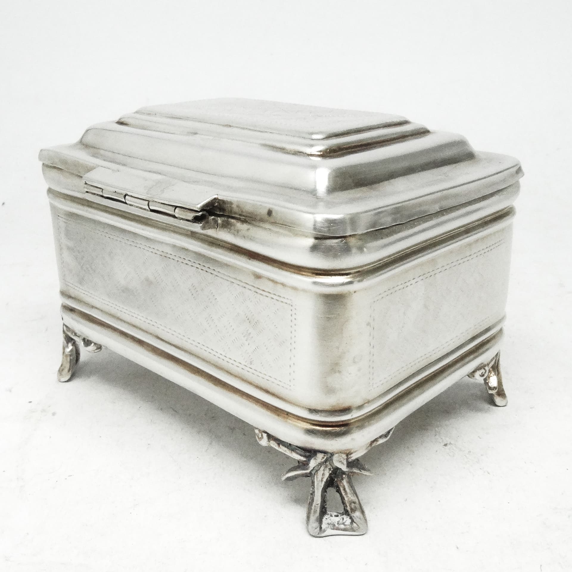 Cukiernica, Eklektyzm, mosiądz srebrzony, Polska, XIX w. - 188974