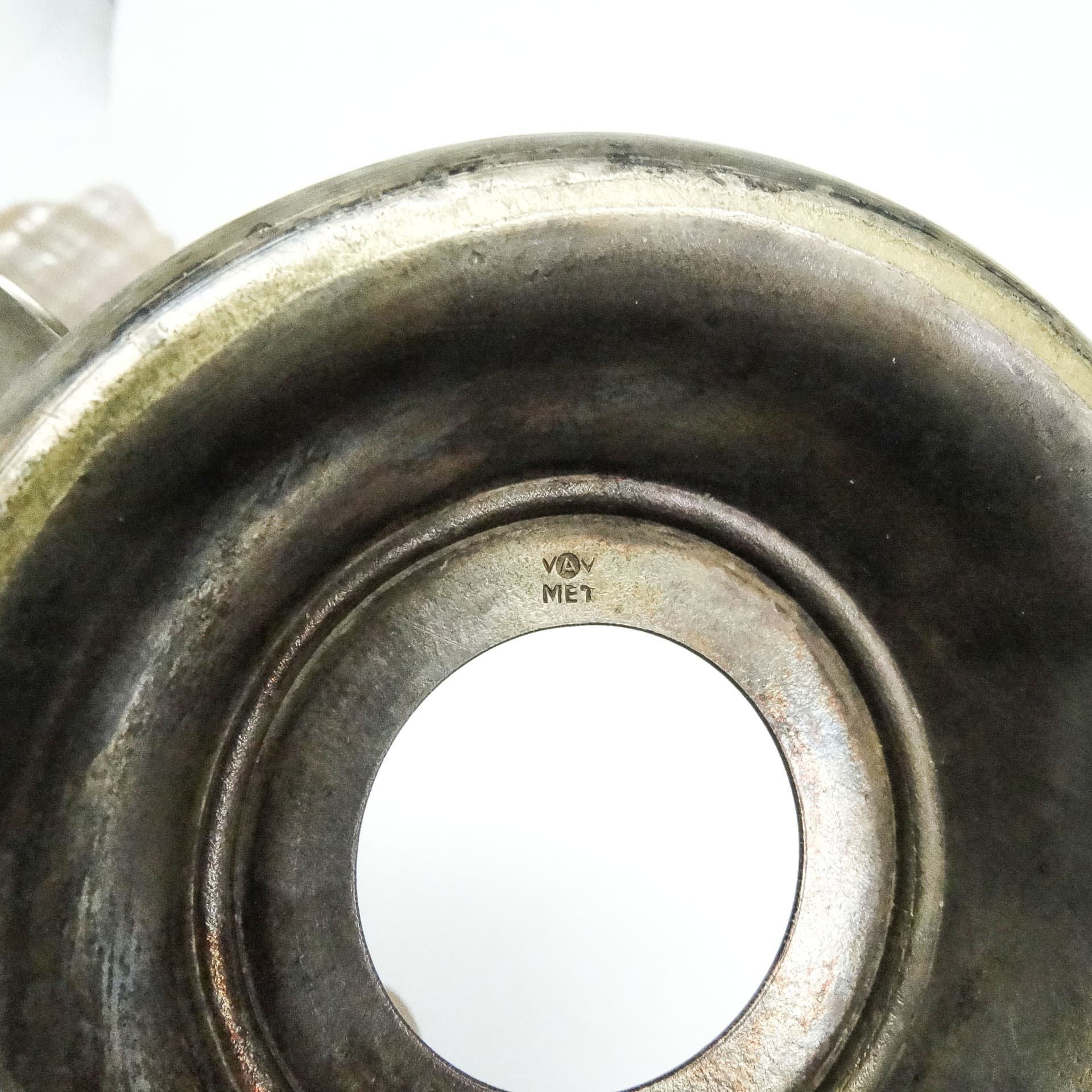 Cukiernica Art Nouveau, mosiądz srebrzony, Polska, lata 20. - 189103