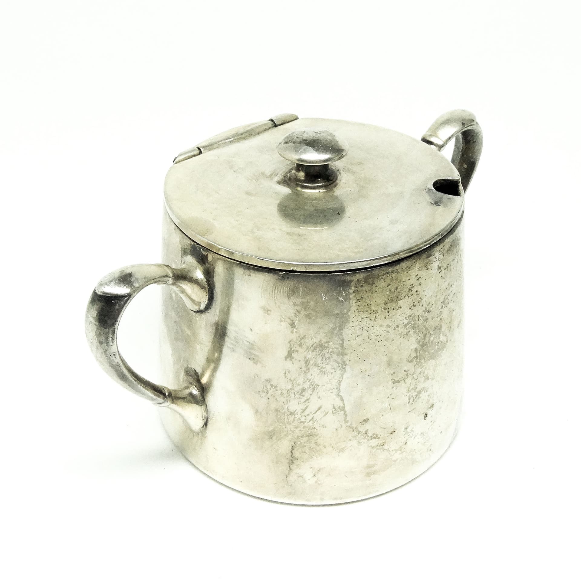 Cukiernica, Art Deco, mosiądz srebrzony, Norblin, Polska, lata 20. - 189245