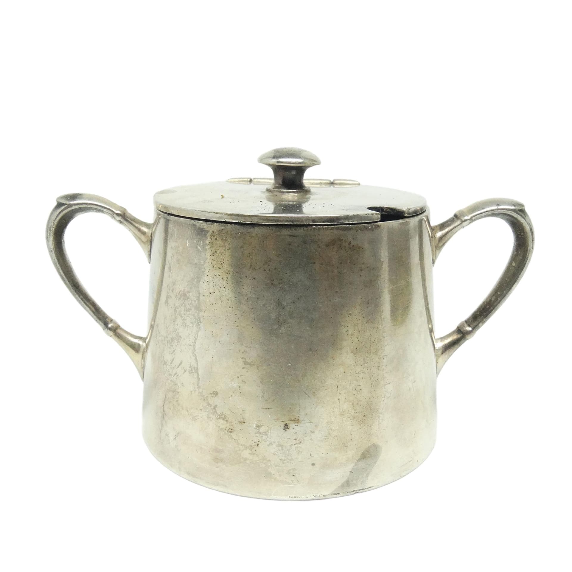 Cukiernica, Art Deco, mosiądz srebrzony, Norblin, Polska, lata 20. - 193255