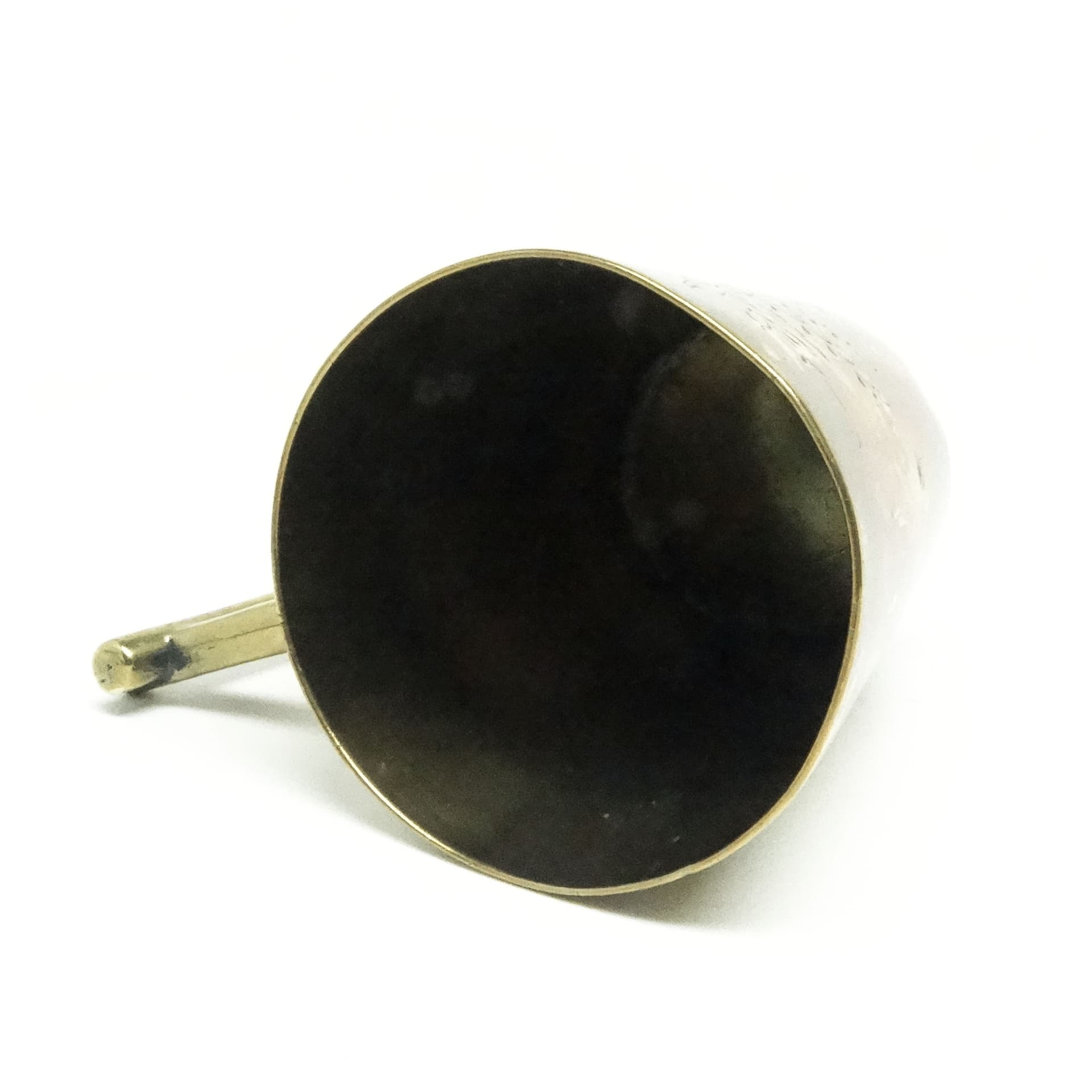 Kubek dla dziecka, Secesja, mosiądz srebrzony, WMF, Niemcy, początek XX w. - 189259