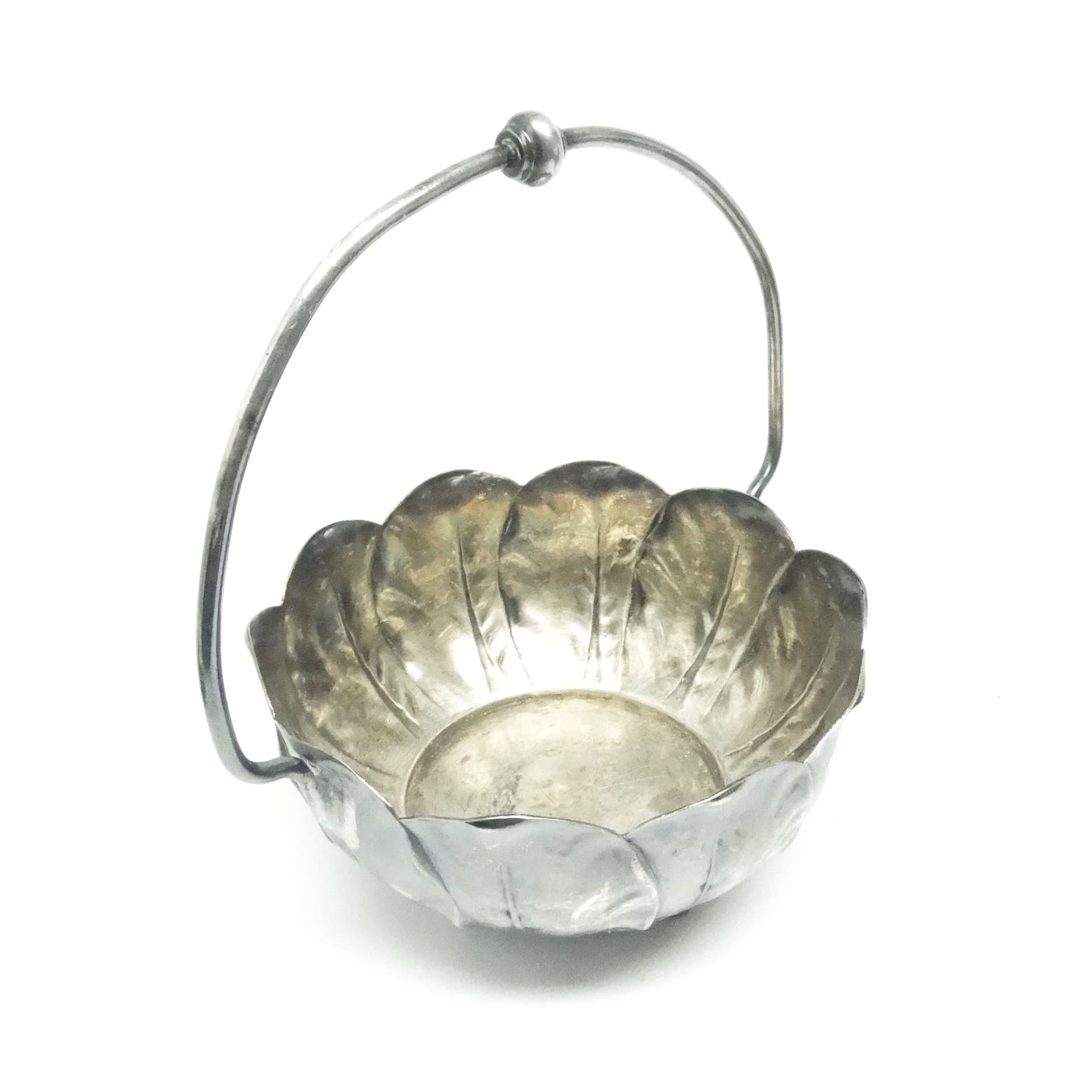 Cukiernica Secesja, mosiądz srebrzony, Bracia Henneberg, Polska, początek XX w. - 189272