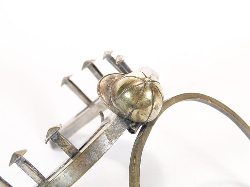 Postument Art Nouveau, srebrny, mosiądz, Austria, początek XX w. - 189348