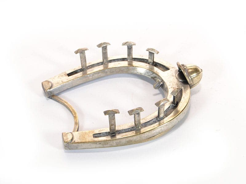 Postument Art Nouveau, srebrny, mosiądz, Austria, początek XX w. - 189345