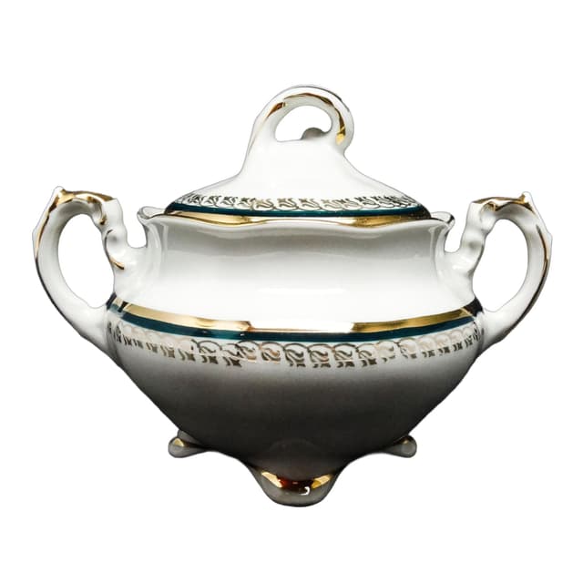 Cukiernica Rococo, porcelana, Polska, lata 70. - WYMIARY