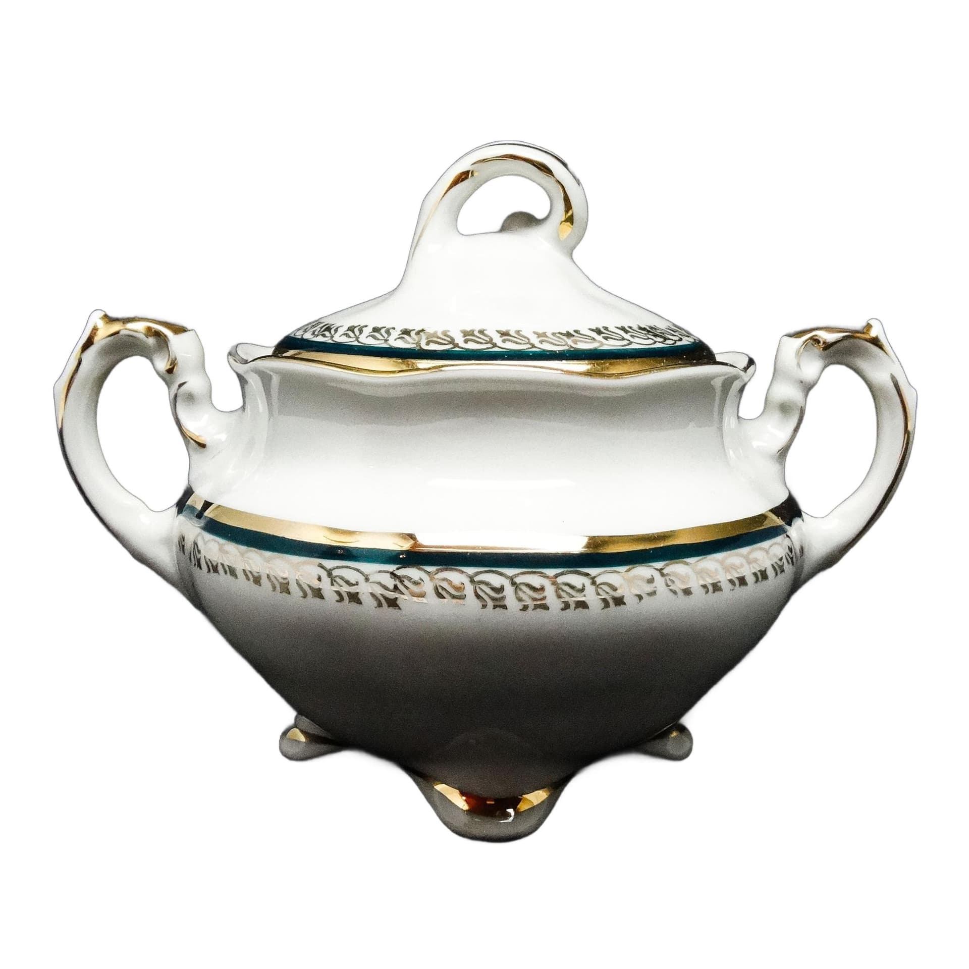 Cukiernica Rococo, porcelana, Polska, lata 70. - 193161