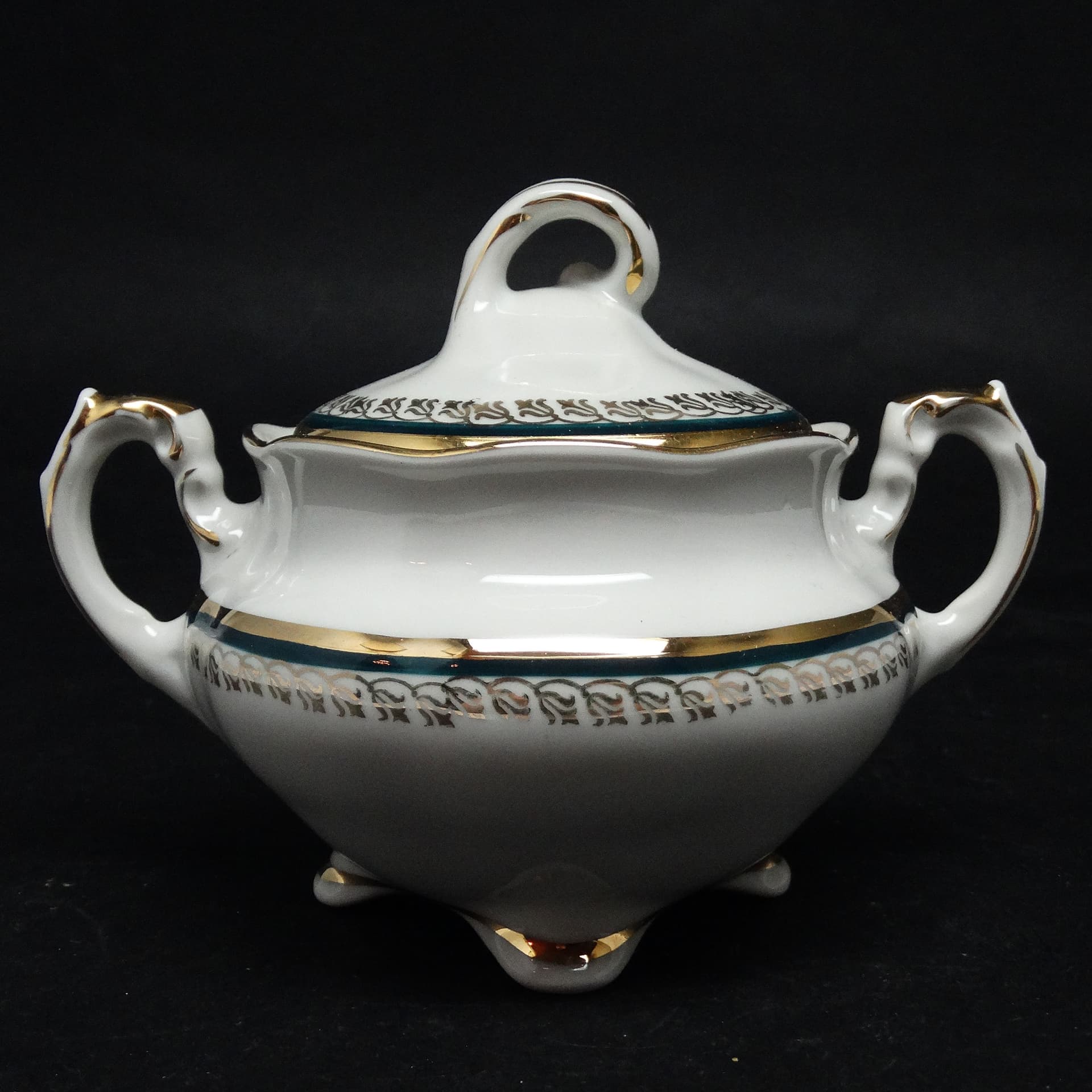 Cukiernica Rococo, porcelana, Polska, lata 70. - 189396