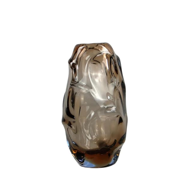 Wazon, szkło wielobarwne, proj. J. Beranek, Skrdlovice, Czechosłowacja, lata 60. - WYMIARY