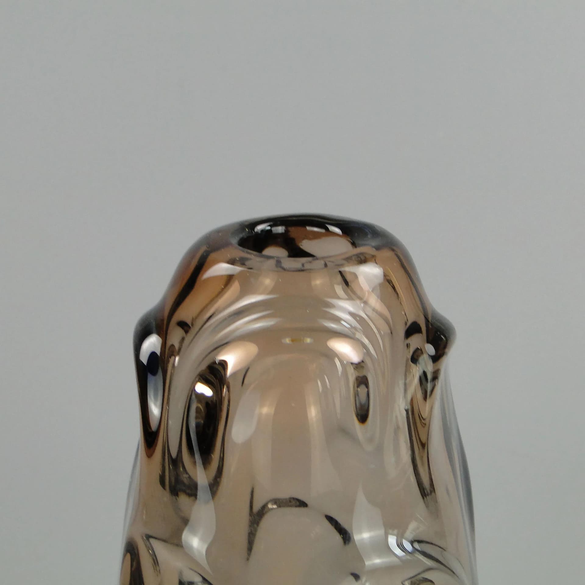 Wazon, szkło wielobarwne, proj. J. Beranek, Skrdlovice, Czechosłowacja, lata 60. - 13209