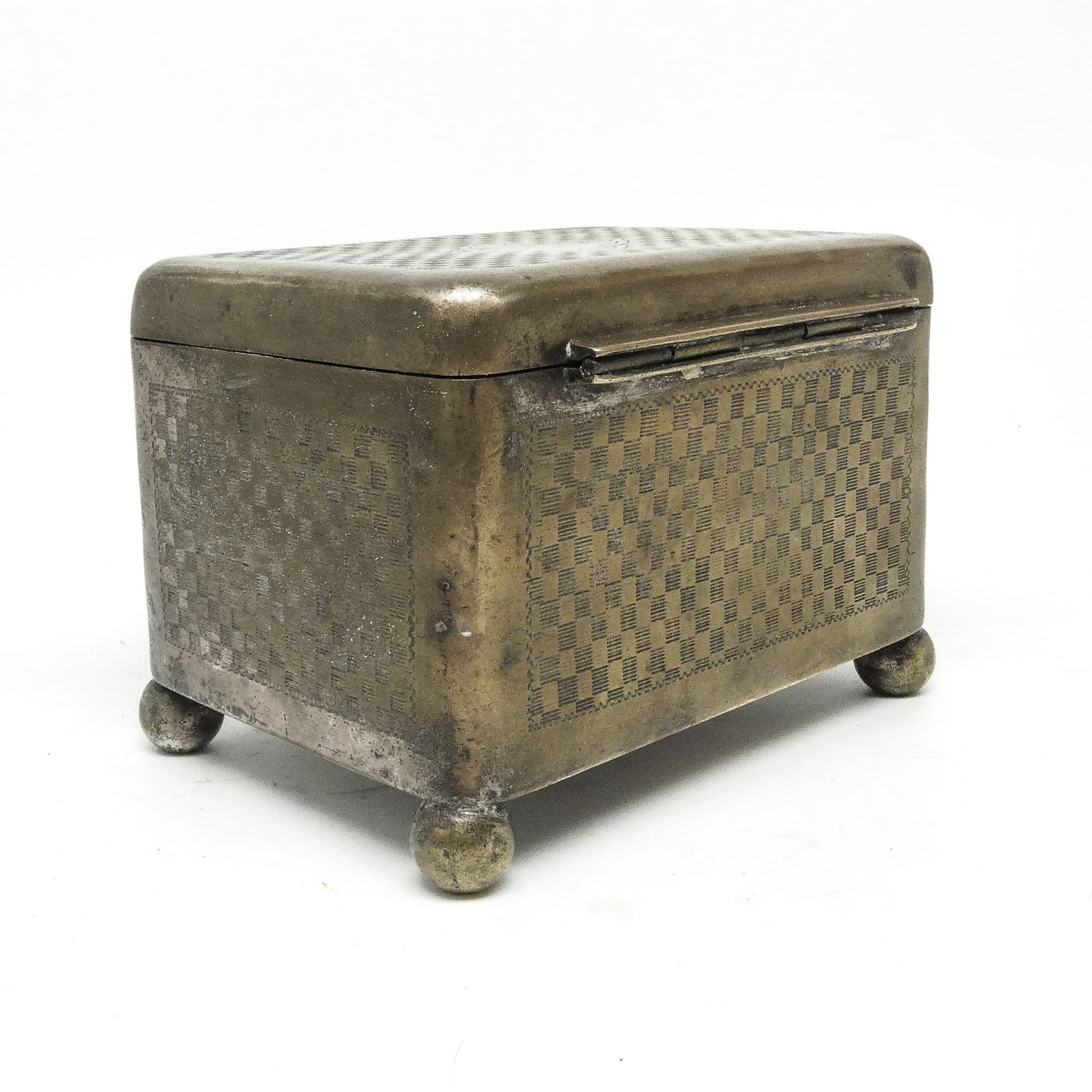 Cukiernica Eklektyzm, mosiądz srebrzony, Polska, początek XX w. - 189566