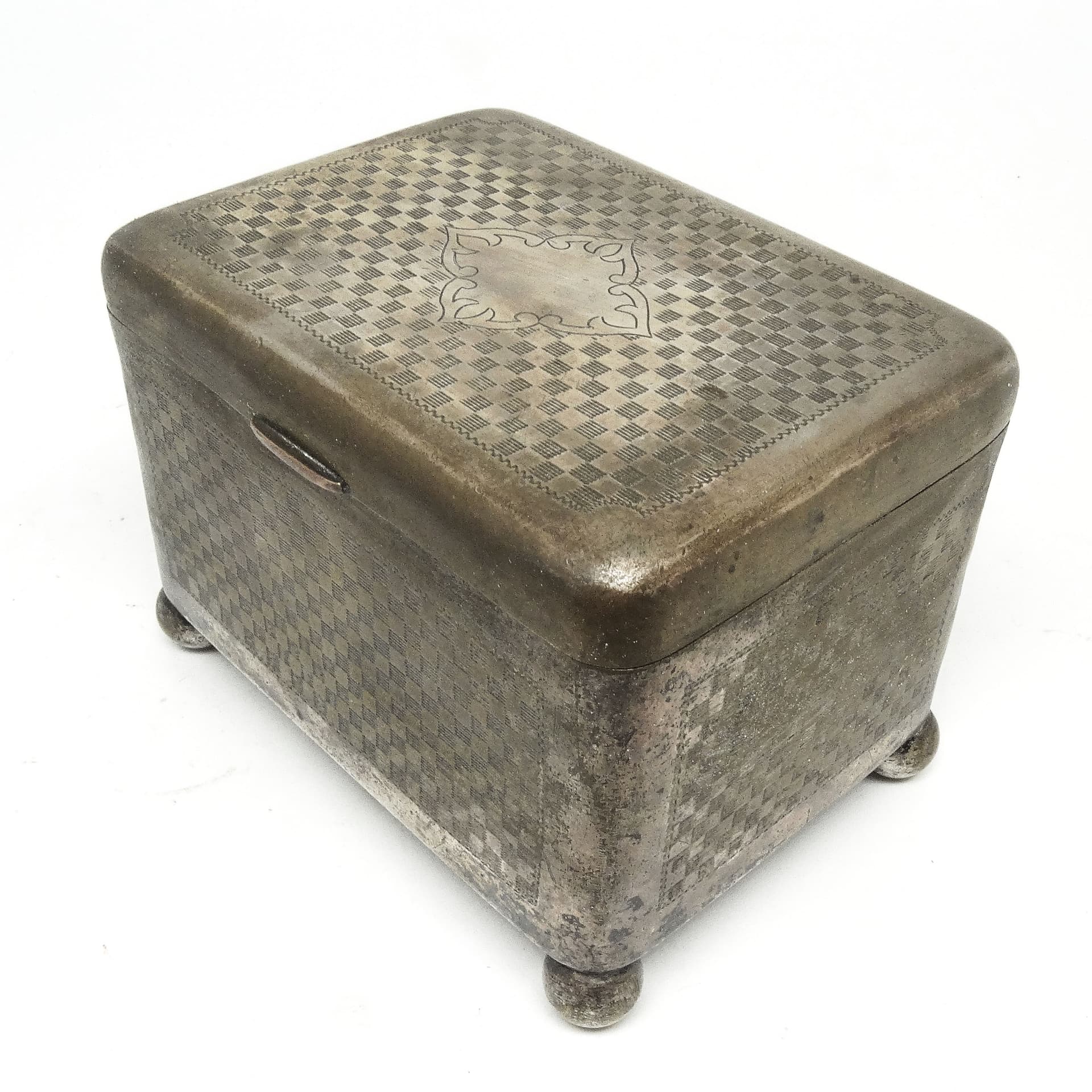 Cukiernica Eklektyzm, mosiądz srebrzony, Polska, początek XX w. - 189562