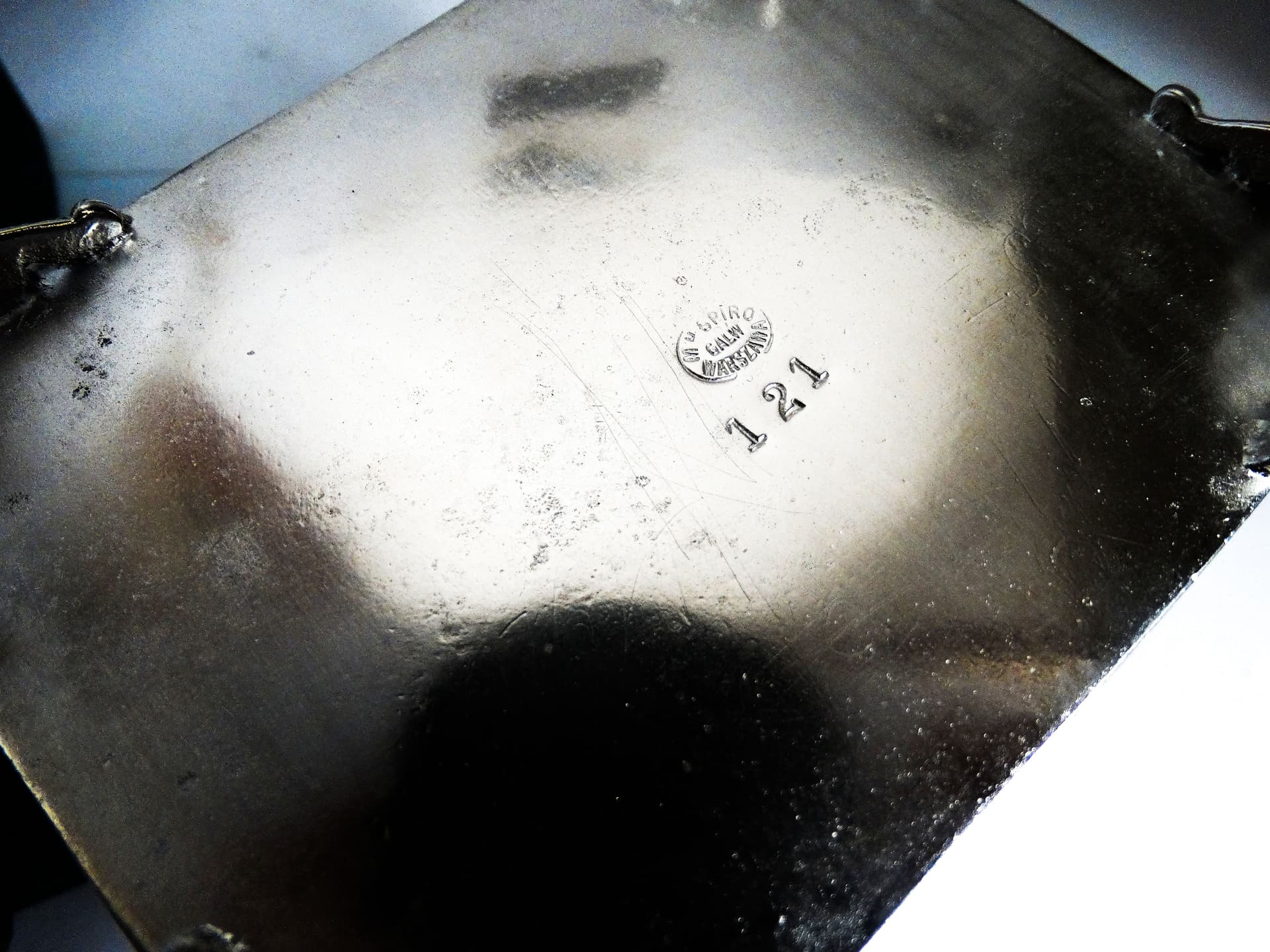 Cukiernica, Eklektyzm, mosiądz srebrzony, Polska, XIX w. - 189635