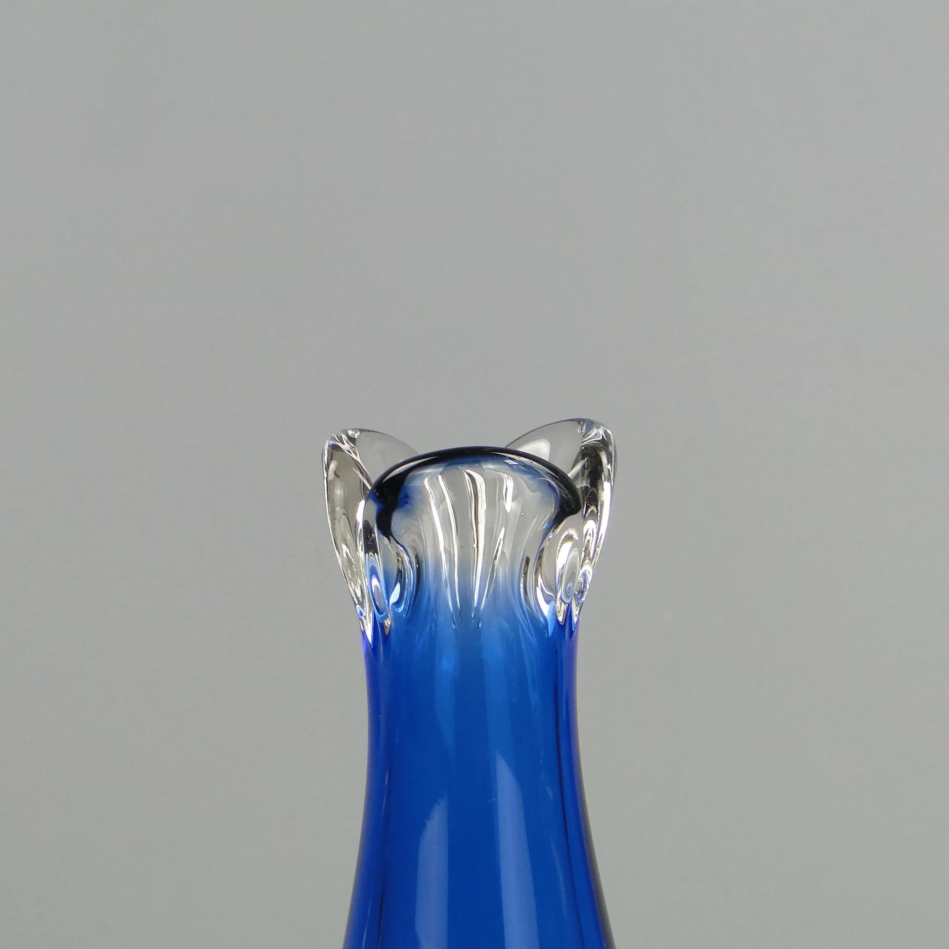 Wazon, multikolor, szkło, proj. J. Hospodka, Czechosłowacja, lata 60. - 13199