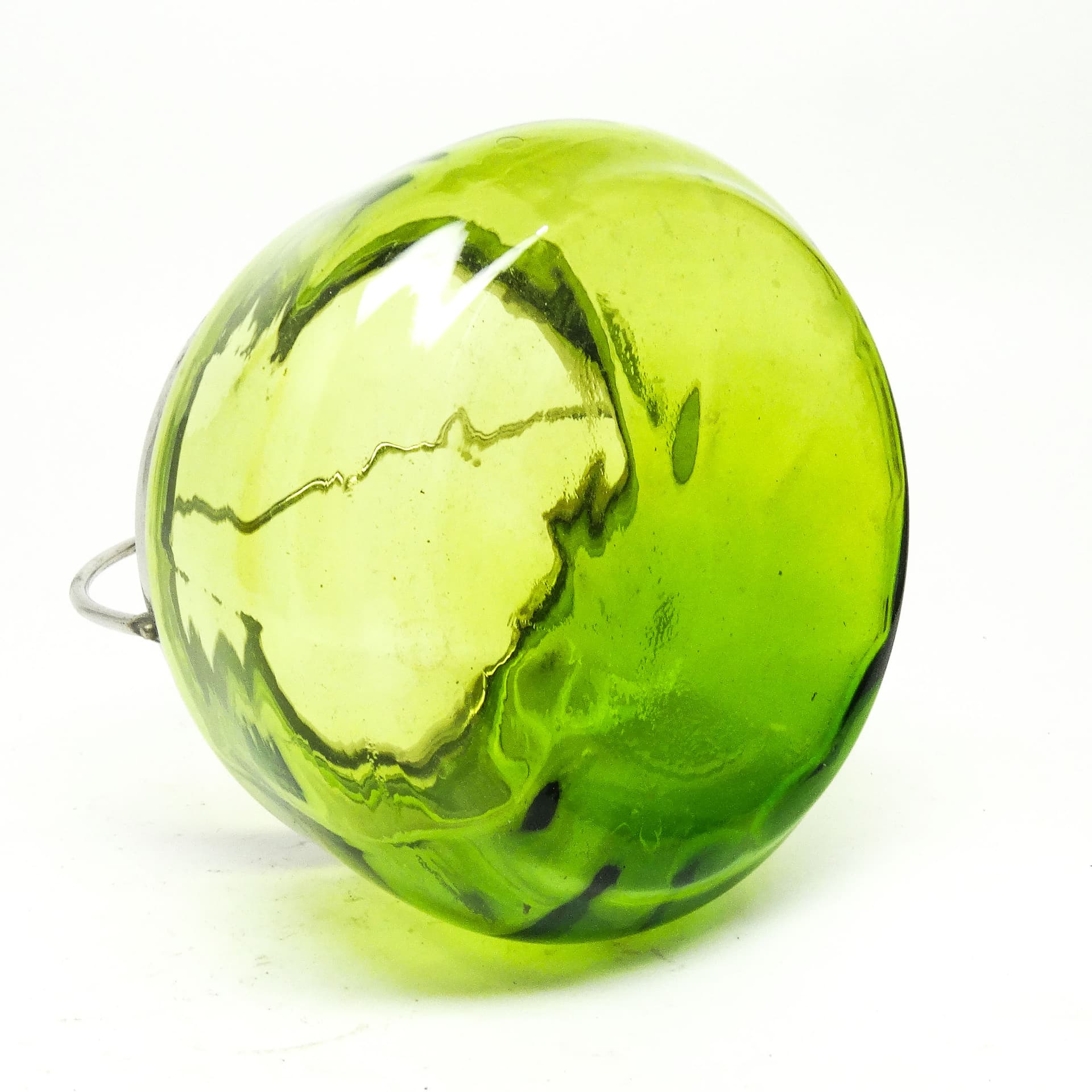 Cukiernica, Secesja, szkło zielone, mosiądz srebrzony, Szwecja, początek XX w. - 189728